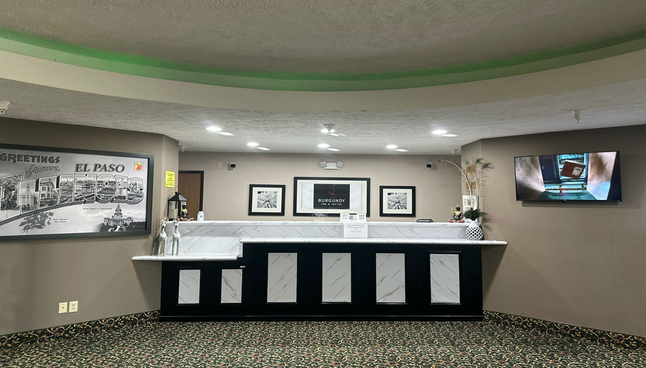 Well-Designed Check-In Area